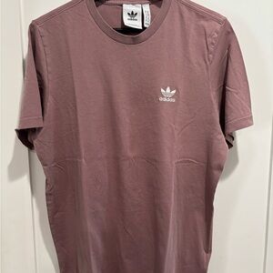 Adidas Men's Dusty Rose Short Sleeve Tee